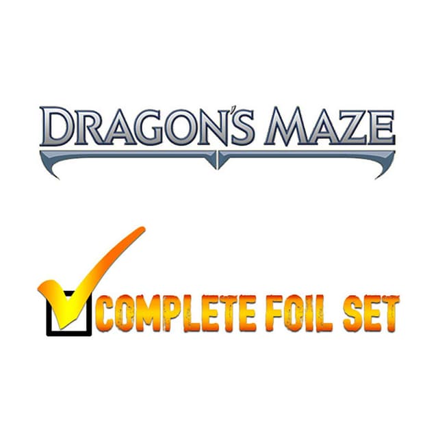 Dragon's Maze - Complete FOIL Set (Factory Sealed)