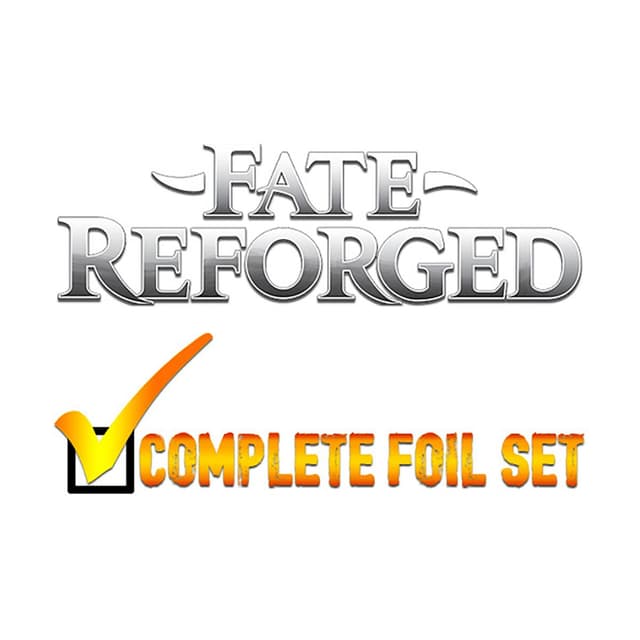 Fate Reforged - Complete FOIL Set (Factory Sealed)