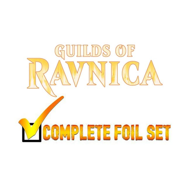 Guilds of Ravnica - Complete FOIL Set (Factory Sealed)