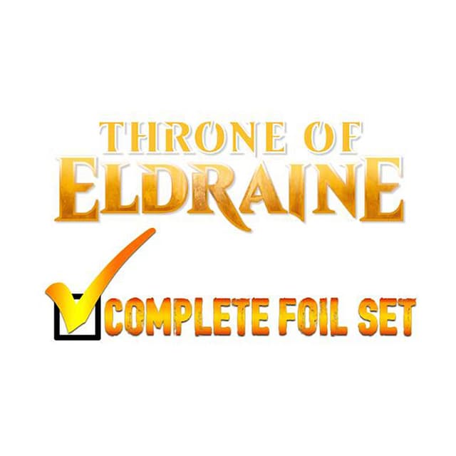 Throne of Eldraine - Complete FOIL Set (Factory Sealed)