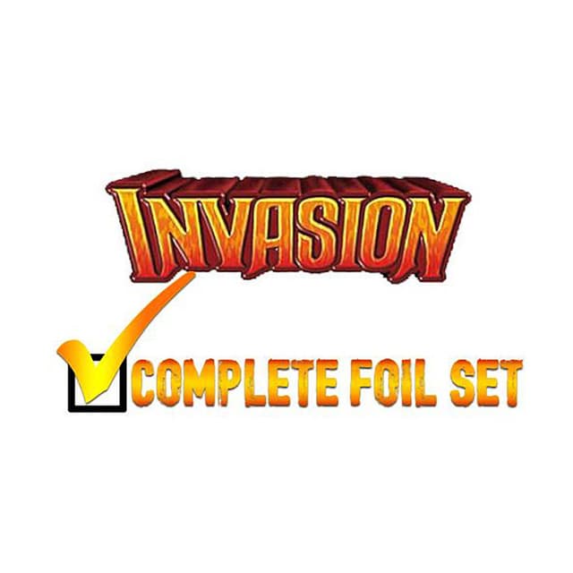 Invasion - Complete FOIL Set (Factory Sealed)