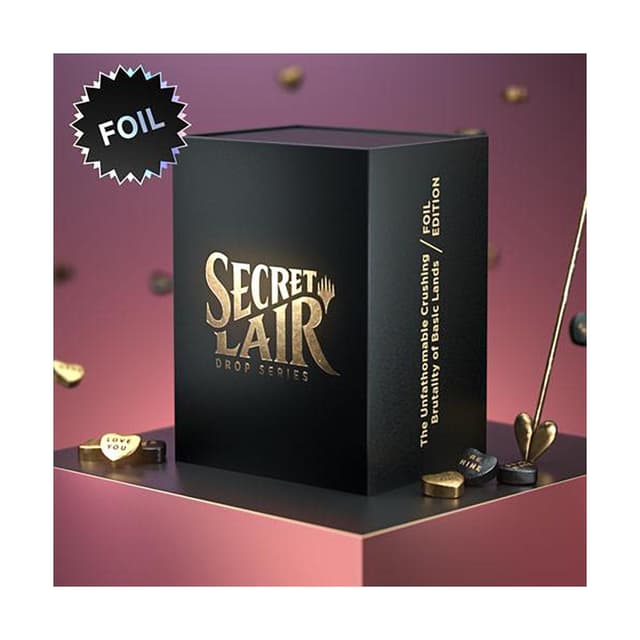 Secret Lair Drop - The Unfathomable Crushing Brutality of Basic Lands - Foil