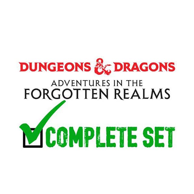 Adventures in the Forgotten Realms - Complete Set (Factory Sealed)