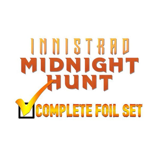Innistrad: Midnight Hunt - Complete FOIL Set (Factory Sealed)