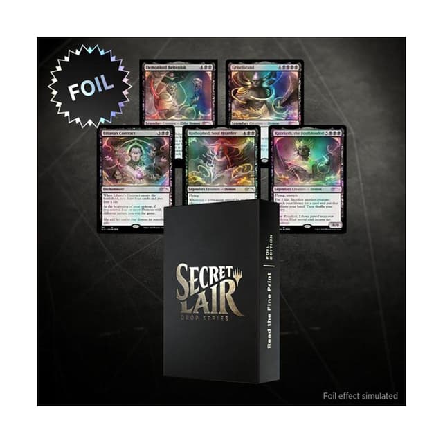 Secret Lair Drop - Read the Fine Print - Foil