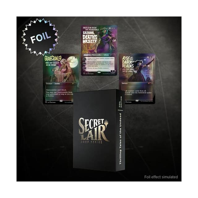 Secret Lair Drop - Thrilling Tales of the Undead - Foil