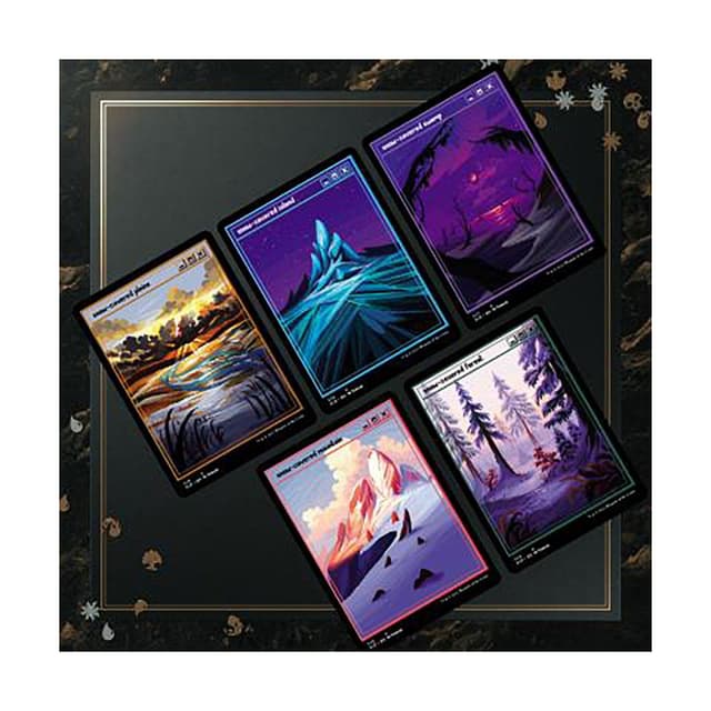 Secret Lair Drop - PixelSnowLands.jpg - Non-Foil
