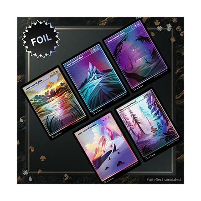 Secret Lair Drop - PixelSnowLands.jpg - Foil