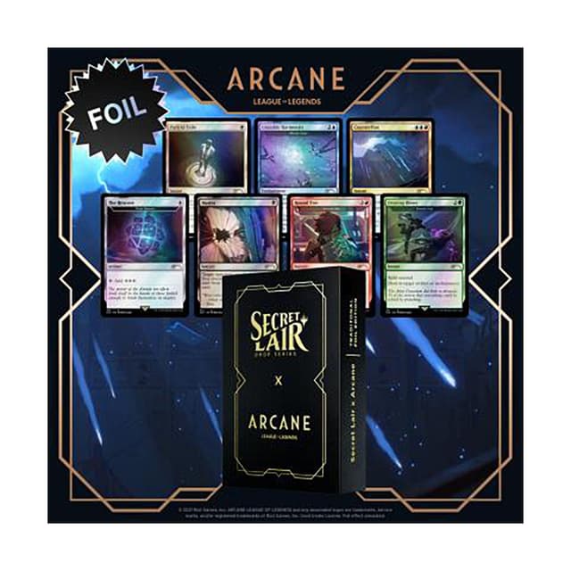 Secret Lair Drop - Secret Lair x Arcane - Foil