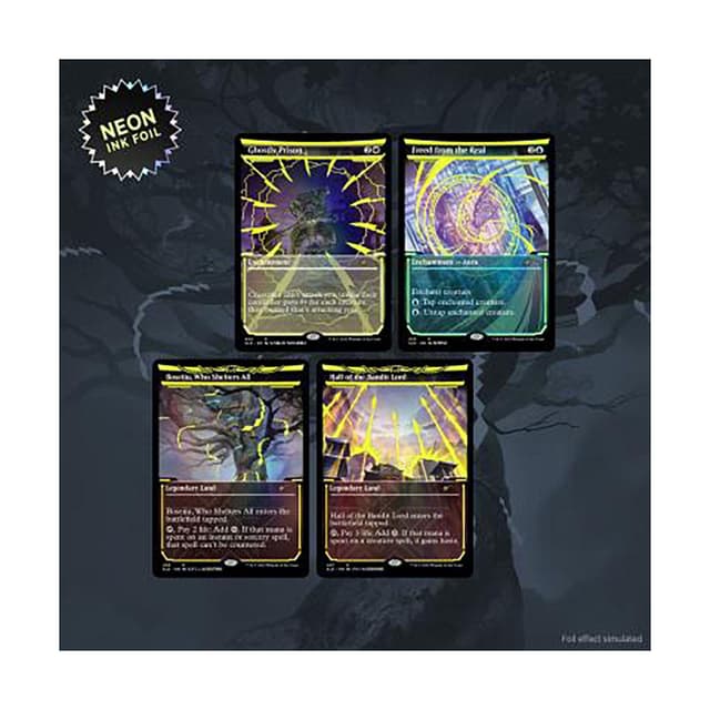Secret Lair Drop - Showcase: Neon Dynasty - Neon Ink Foil