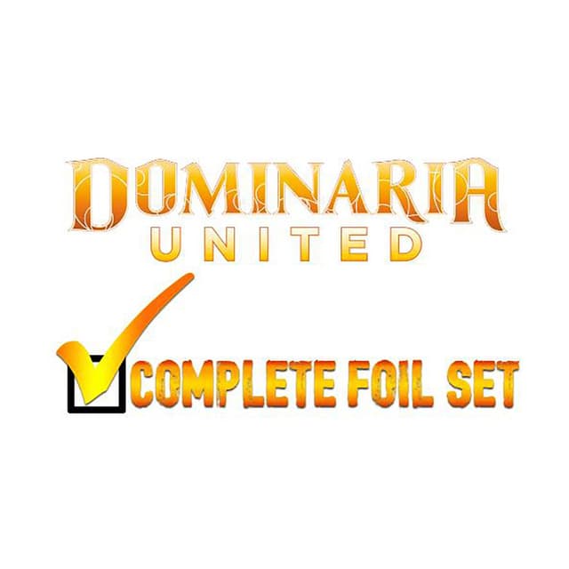 Dominaria United - Complete FOIL Set (Factory Sealed)