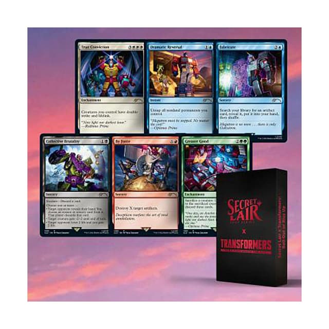 Secret Lair Drop - Transformers: Roll Out or Rise Up - Non-Foil