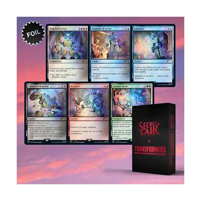 Secret Lair Drop - Transformers: Roll Out or Rise Up - Foil