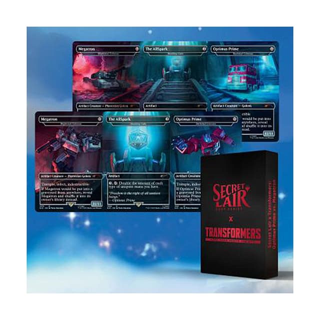 Secret Lair Drop - Transformers: Optimus Prime vs Megatron - Non-Foil