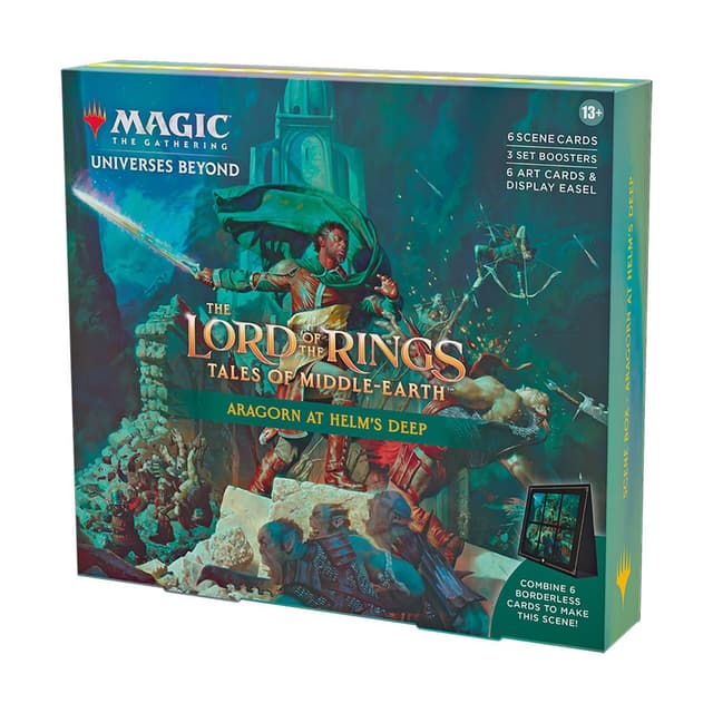 The Lord of the Rings: Tales of Middle-earth Scene Box - Aragorn at Helm's Deep