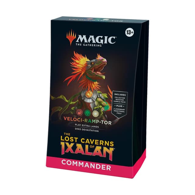 The Lost Caverns of Ixalan Commander Deck - Veloci-ramp-tor