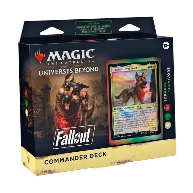 Universes Beyond: Fallout Commander Deck - Scrappy Survivors