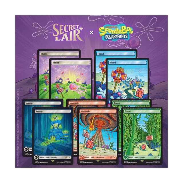 Secret Lair Drop - Secret Lair x SpongeBob SquarePants: Lands Under the Sea - Non-Foil