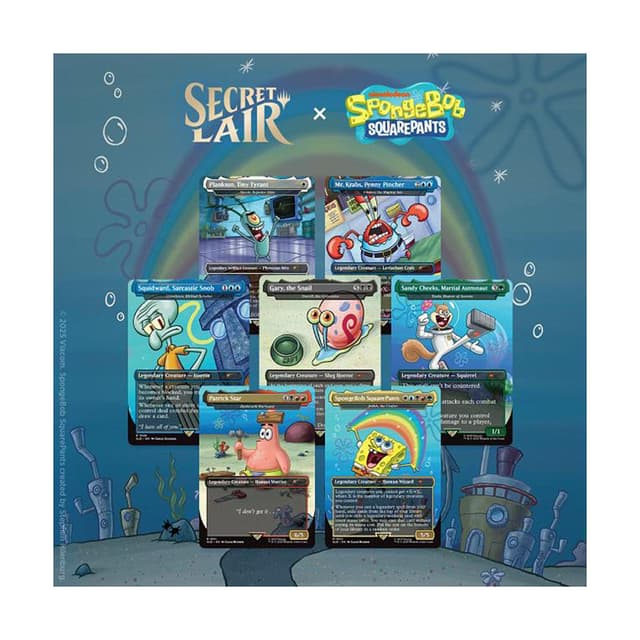 Secret Lair Drop - Secret Lair x SpongeBob SquarePants: Legends of Bikini Bottom - Foil