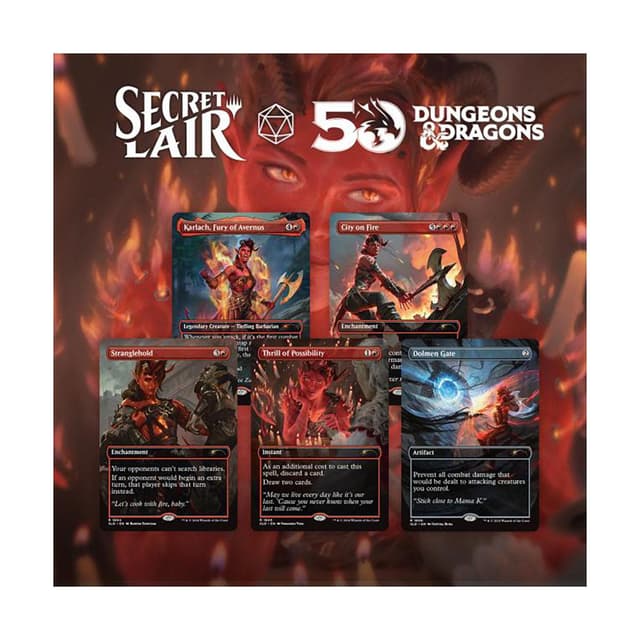 Secret Lair Drop - Secret Lair x Dungeons & Dragons: Karlach's Rage - Non-Foil