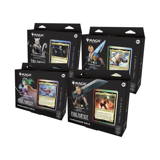 Final Fantasy Commander Deck - Set of Four
