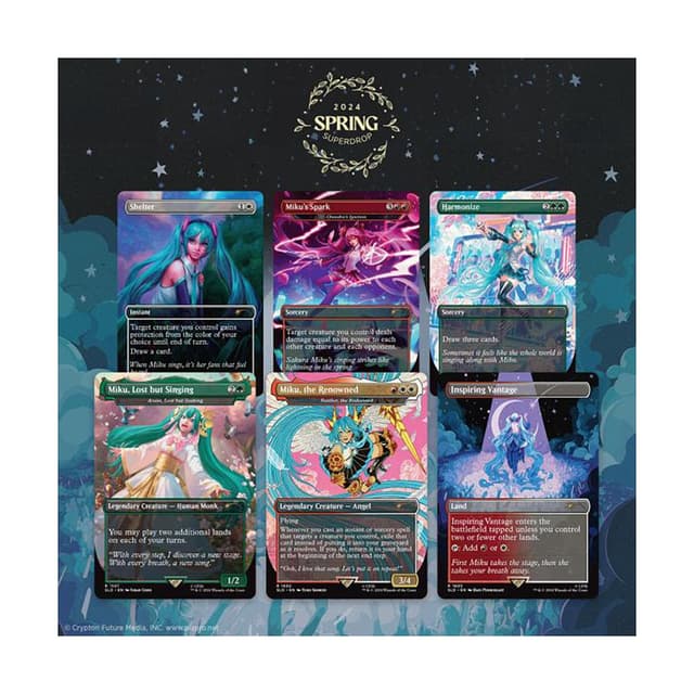 Secret Lair Drop - Secret Lair x Hatsune Miku: Sakura Superstar - Foil