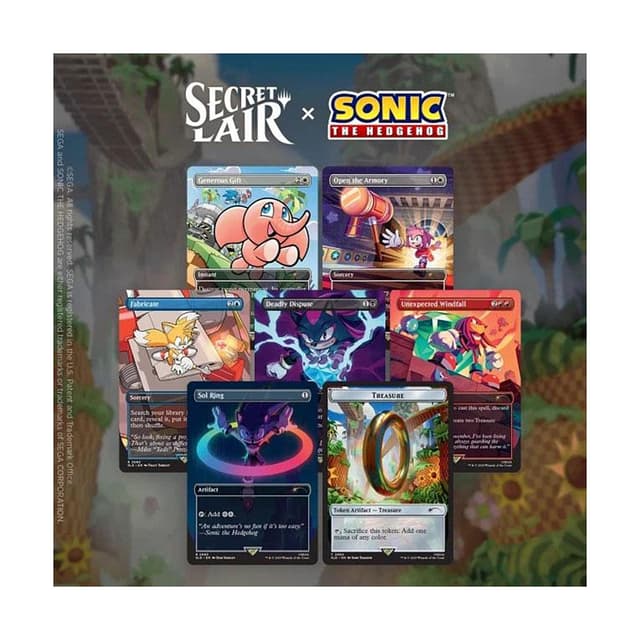 Secret Lair Drop - Secret Lair x Sonic the Hedgehog: Chasing Adventure - Non-Foil