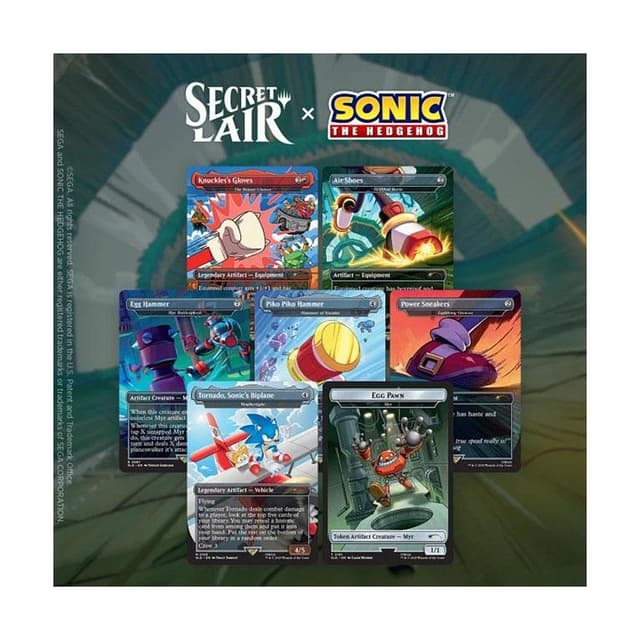 Secret Lair Drop - Secret Lair x Sonic the Hedgehog: Turbo Gear - Non-Foil