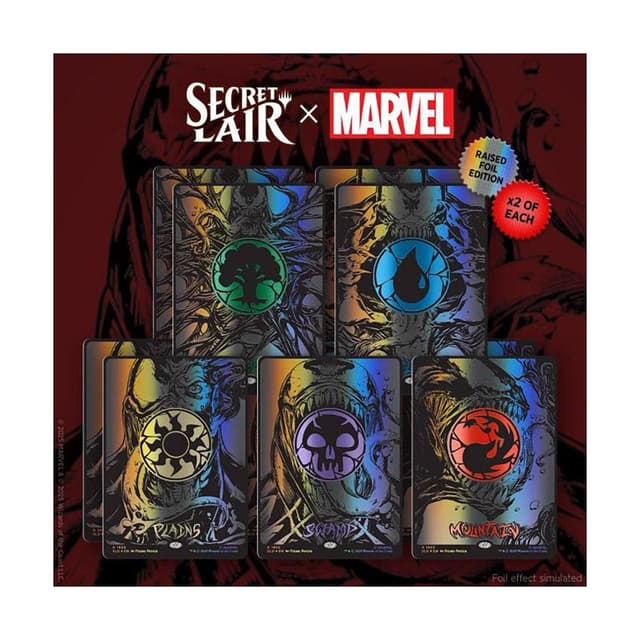 Secret Lair Drop - Secret Lair x Marvel's Spider-Man: Mana Symbiote - Raised Foil