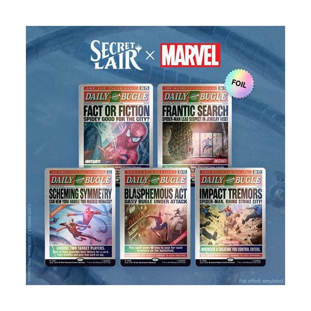 Secret Lair Drop - Secret Lair x Marvel's Spider-Man: Daily Bugle Breaking News - Foil
