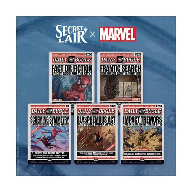 Secret Lair Drop - Secret Lair x Marvel's Spider-Man: Daily Bugle Breaking News - Non-Foil