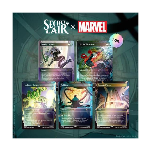 Secret Lair Drop - Secret Lair x Marvel's Spider-Man: Villainous Plots - Foil