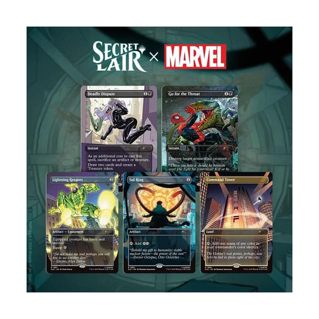 Secret Lair Drop - Secret Lair x Marvel's Spider-Man: Villainous Plots - Non-Foil