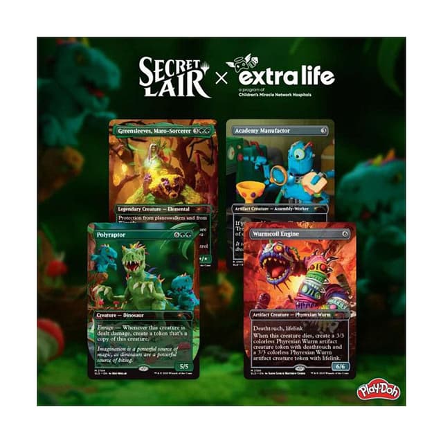 Secret Lair Drop - Secret Lair x Play-Doh: Squishful Thinking - Extra Life 2025 - Non-Foil