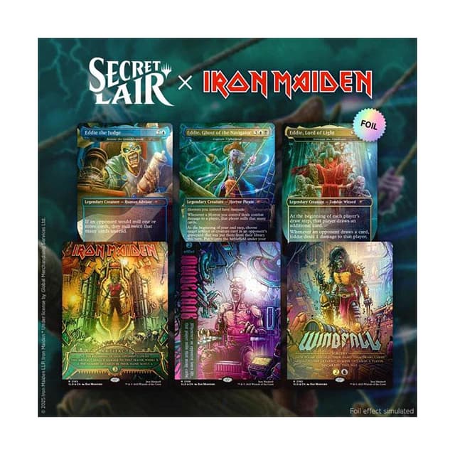 Secret Lair - Secret Lair x Iron Maiden: Eddie Unchained - Foil