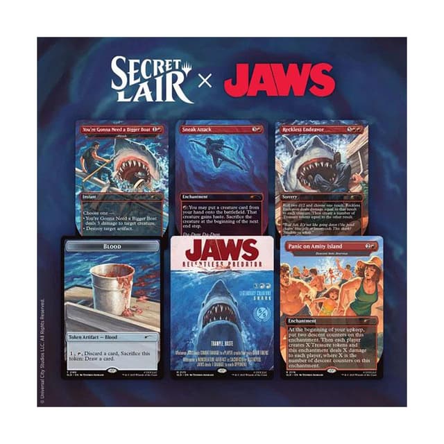 Secret Lair Drop - Secret Lair x Jaws: Terror of Amity Island - Non-Foil
