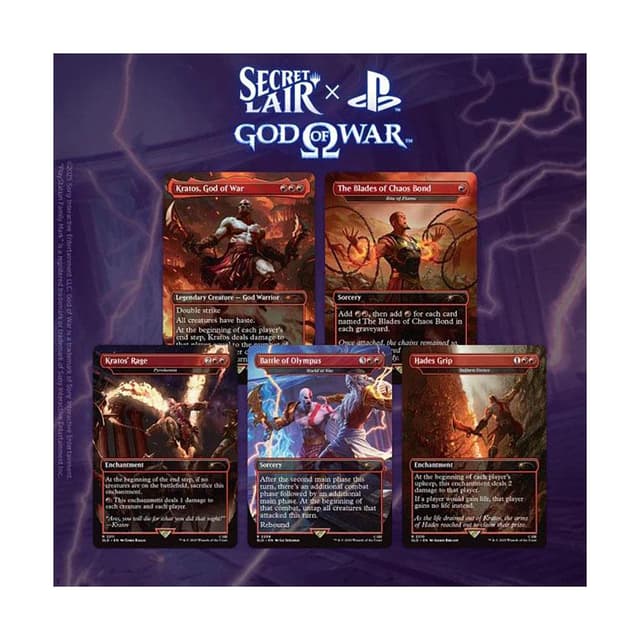 Secret Lair Drop - Secret Lair x God of War: Greek - Non-Foil