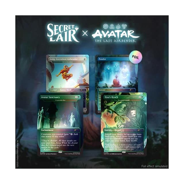 Secret Lair Drop - Secret Lair x Avatar: The Last Airbender | A Lot to Learn - Foil