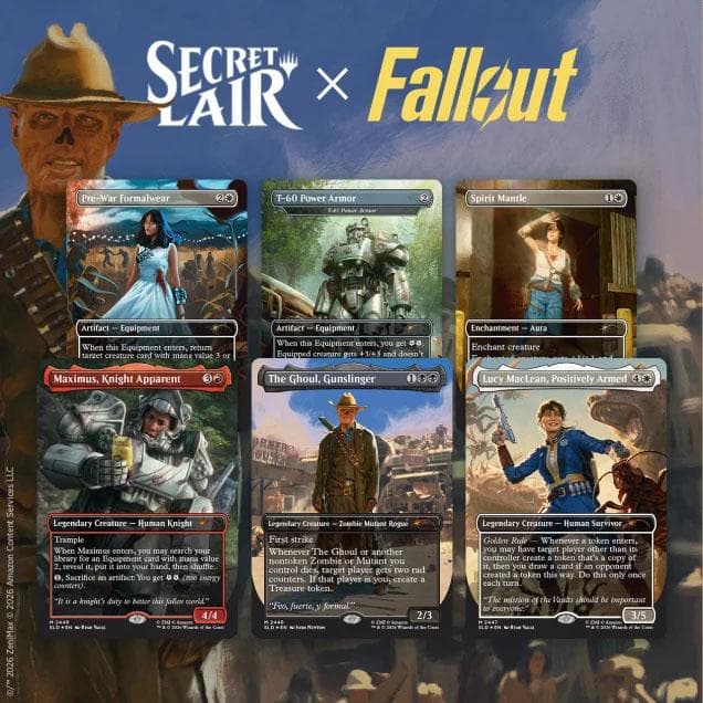 Secret Lair Drop - Secret Lair x Fallout: Beyond Vault 33 - Non-Foil