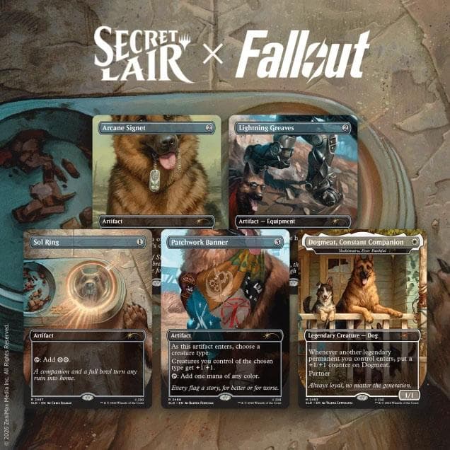 Secret Lair Drop - Secret Lair x Fallout: Greet the Dog - Non-Foil