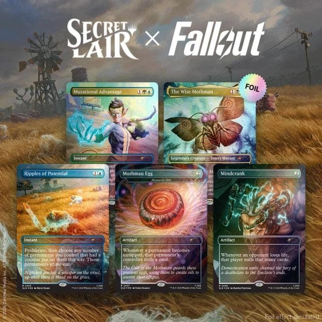 Secret Lair Drop - Secret Lair x Fallout: Rad - Foil