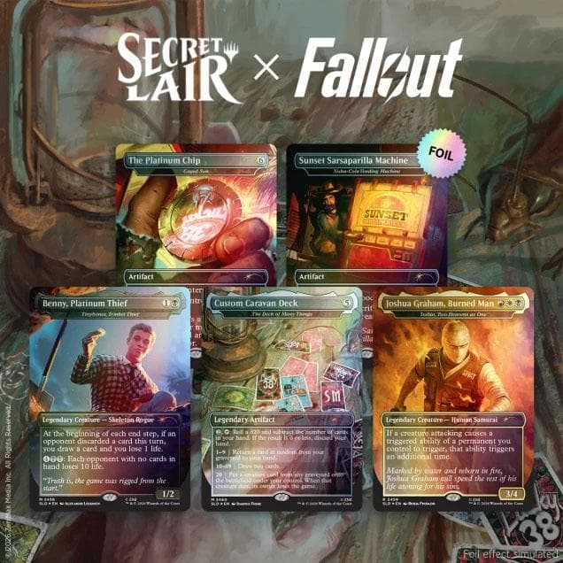 Secret Lair Drop - Secret Lair x Fallout: Welcome to New Vegas - Foil