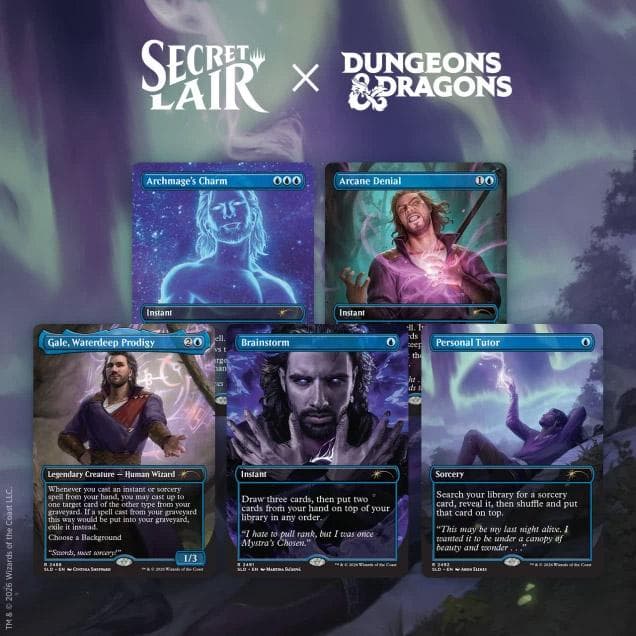 Secret Lair Drop - Secret Lair x Dungeons & Dragons: Gale's Ambition - Non-Foil