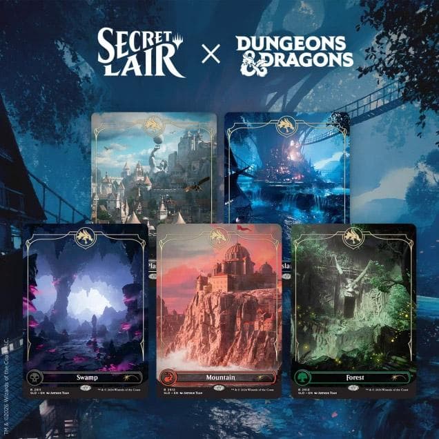 Secret Lair Drop - Secret Lair x Dungeons & Dragons: Lands of the Forgotten Realms - Non-Foil