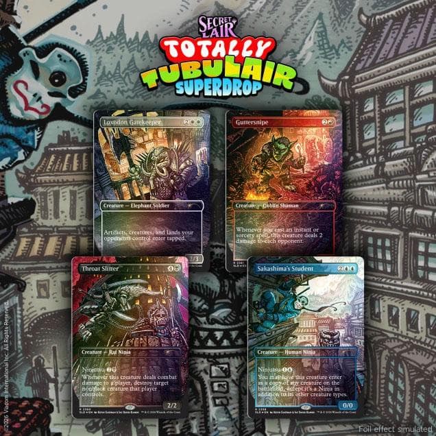 Secret Lair Drop - Featuring: Kevin Eastman (Colors) - Foil