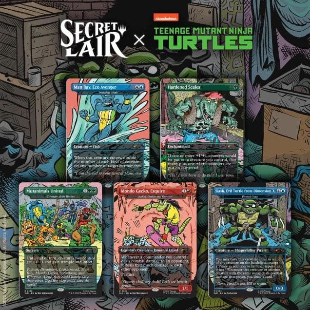 Secret Lair Drop - Secret Lair x Teenage Mutant Ninja Turtles: The Mighty Mutanimals - Non-Foil