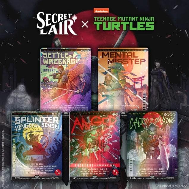 Secret Lair Drop - Secret Lair x Teenage Mutant Ninja Turtles: The Last Ronin - Foil