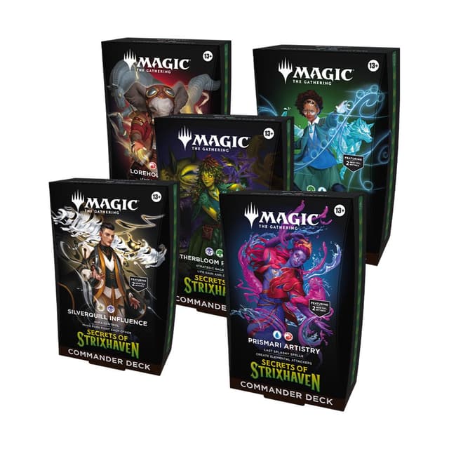 Secrets of Strixhaven Commander Deck - Set of Five