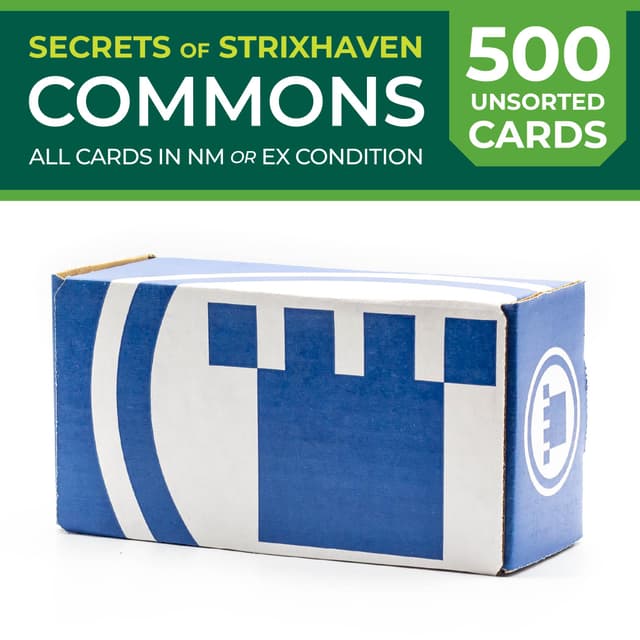 Pure Bulk: Unsorted Commons Secrets of Strixhaven (500ct)