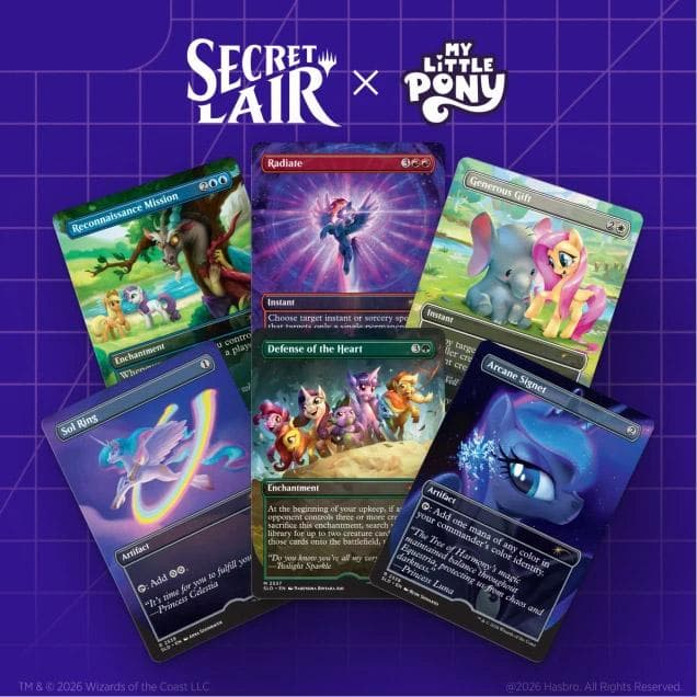 Secret Lair Drop - Secret Lair x My Little Pony: Friendship is Magic - Non-Foil